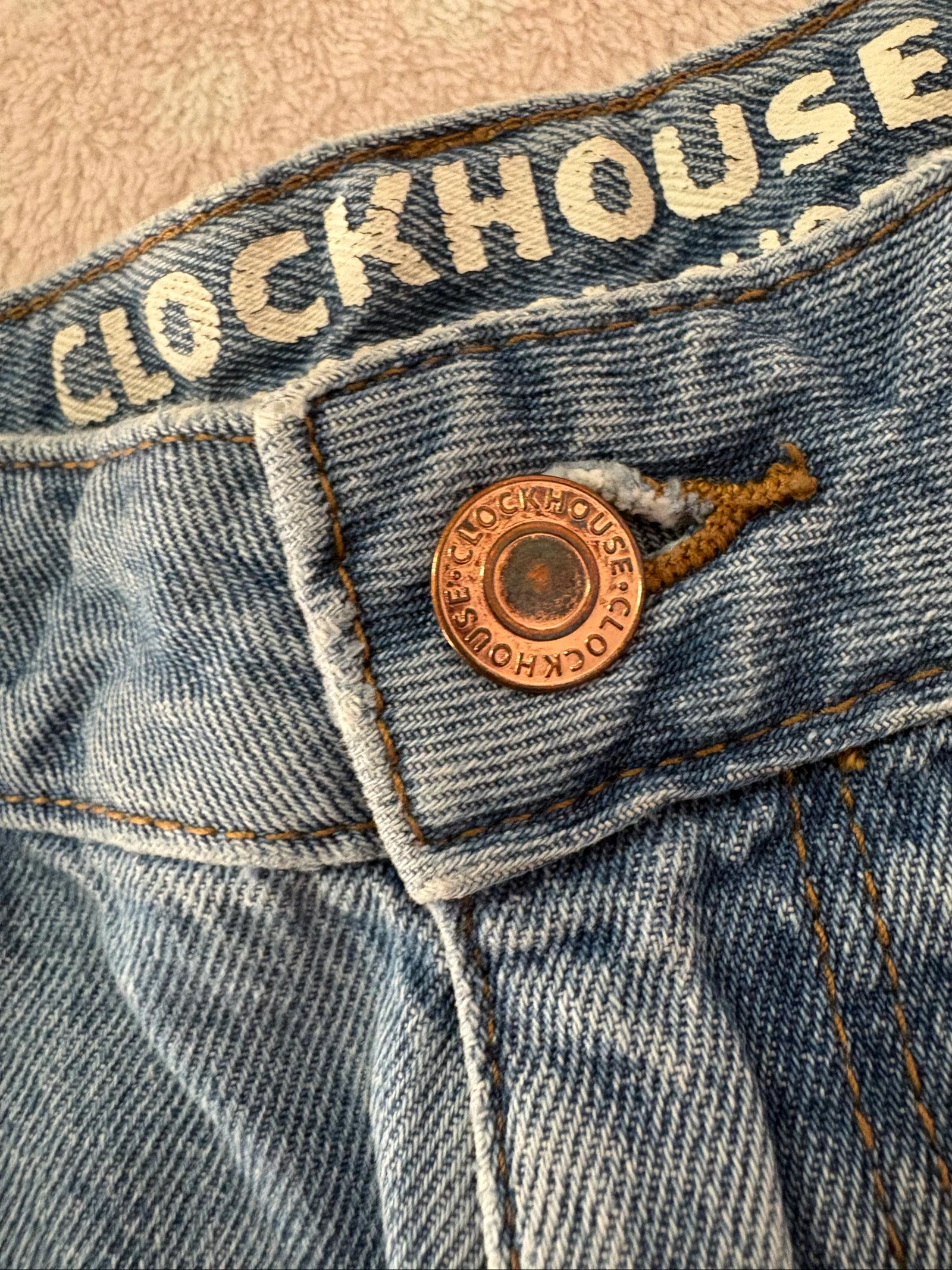 Shorts Jeans Clockhouse Tamanho 38 – photo 4